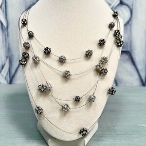 Chico's Brille Multi Strand Necklace